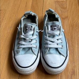 Converse All Star Light Mint Canvas Shoes